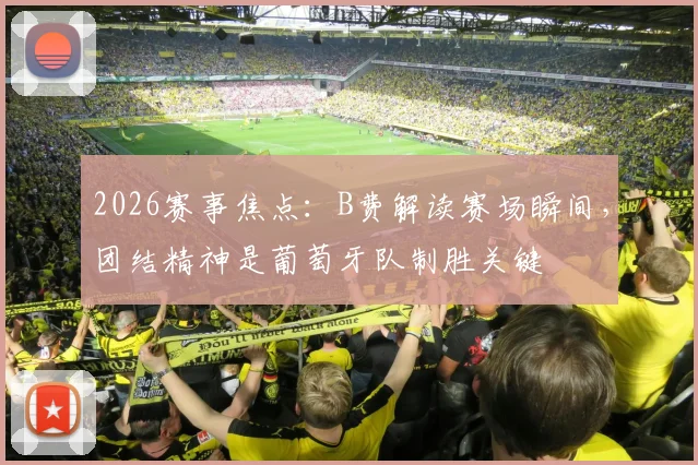 2026赛事焦点：B费解读赛场瞬间，团结精神是葡萄牙队制胜关键